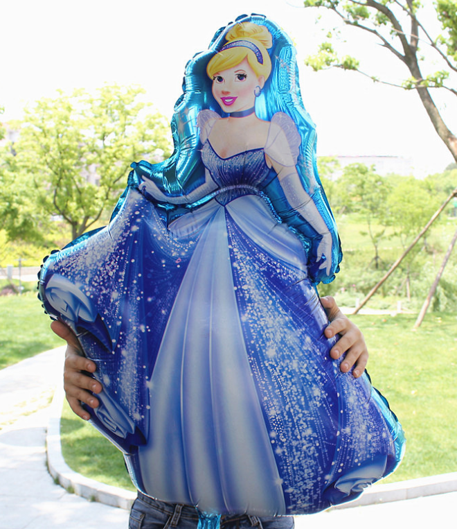 ลูกโป่งเจ้าหญิงซินเดอเรลล่า CINDERELLA foil balloon