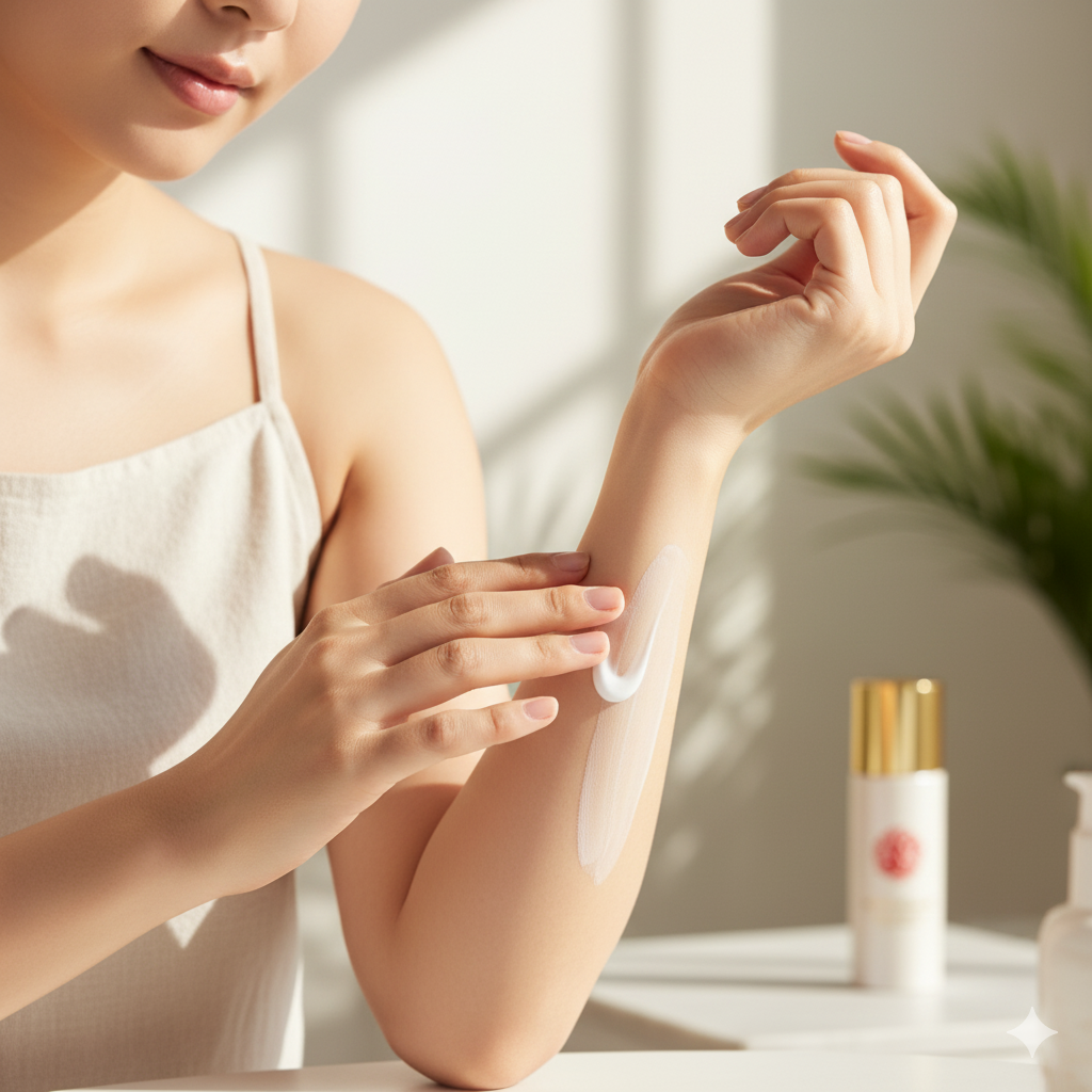 สูตรพรีเมียม: ครีมกันแดดผิวกาย Radiant Body Defense SPF50+ PA++++ Premium Formula: Radiant Body Defense Sunscreen SPF50+ PA++++