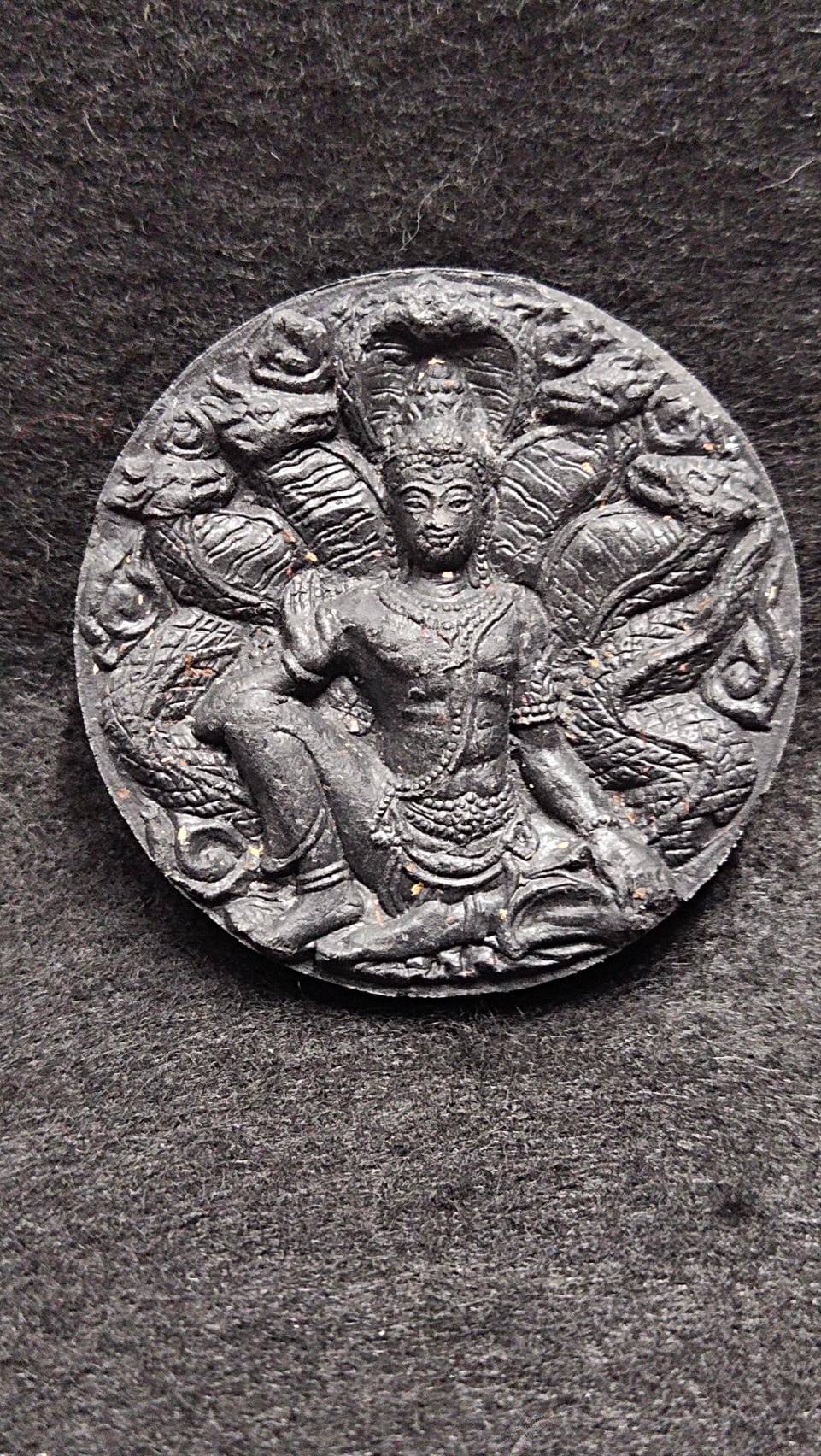 องค์พ่อจตุคามรามเทพ หลัง หลักเมืองชุมพร รุ่นสมโภชหลักเมืองชุมพร จ้าวทะเลไทย จ้าวทะเลใต้