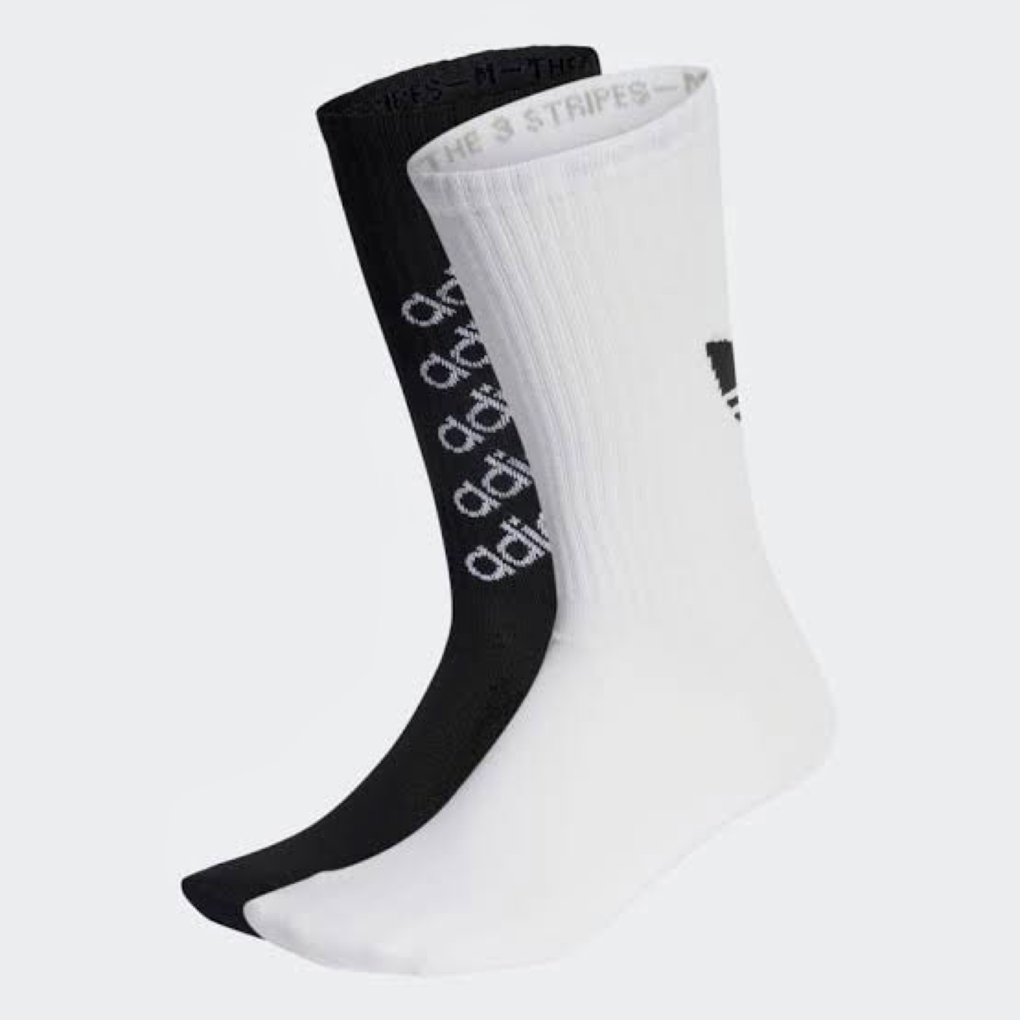 ถุงเท้า Adidas Originals “Monogram” Crew Socks #แพคคู่ (M)