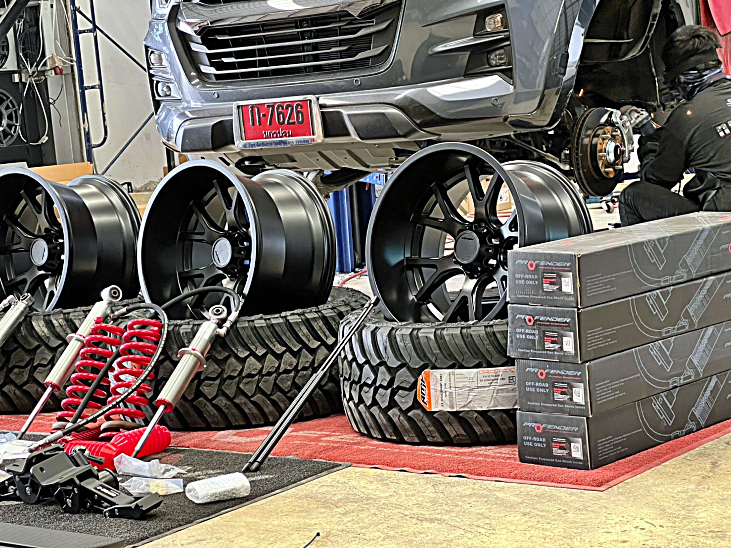 D_MAX_ทะเบียนนครปฐม ทำทรงเมกาที่ STEP9