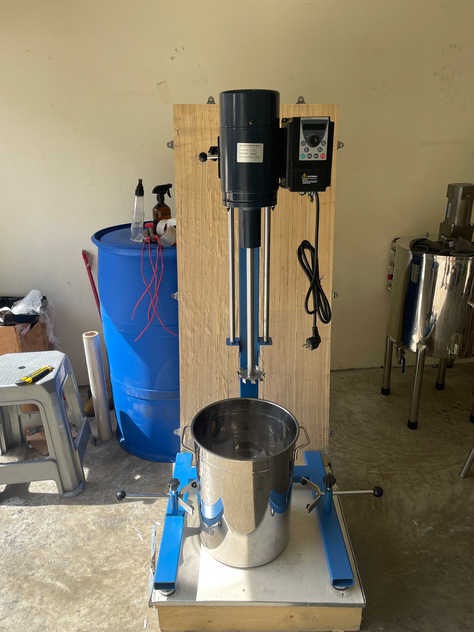 16466 HR-1100JFS เครื่องกวนผสมของเหลว เครื่องกวนครีม mixer (หม้อ2ชั่นต้องซื้อแยก)