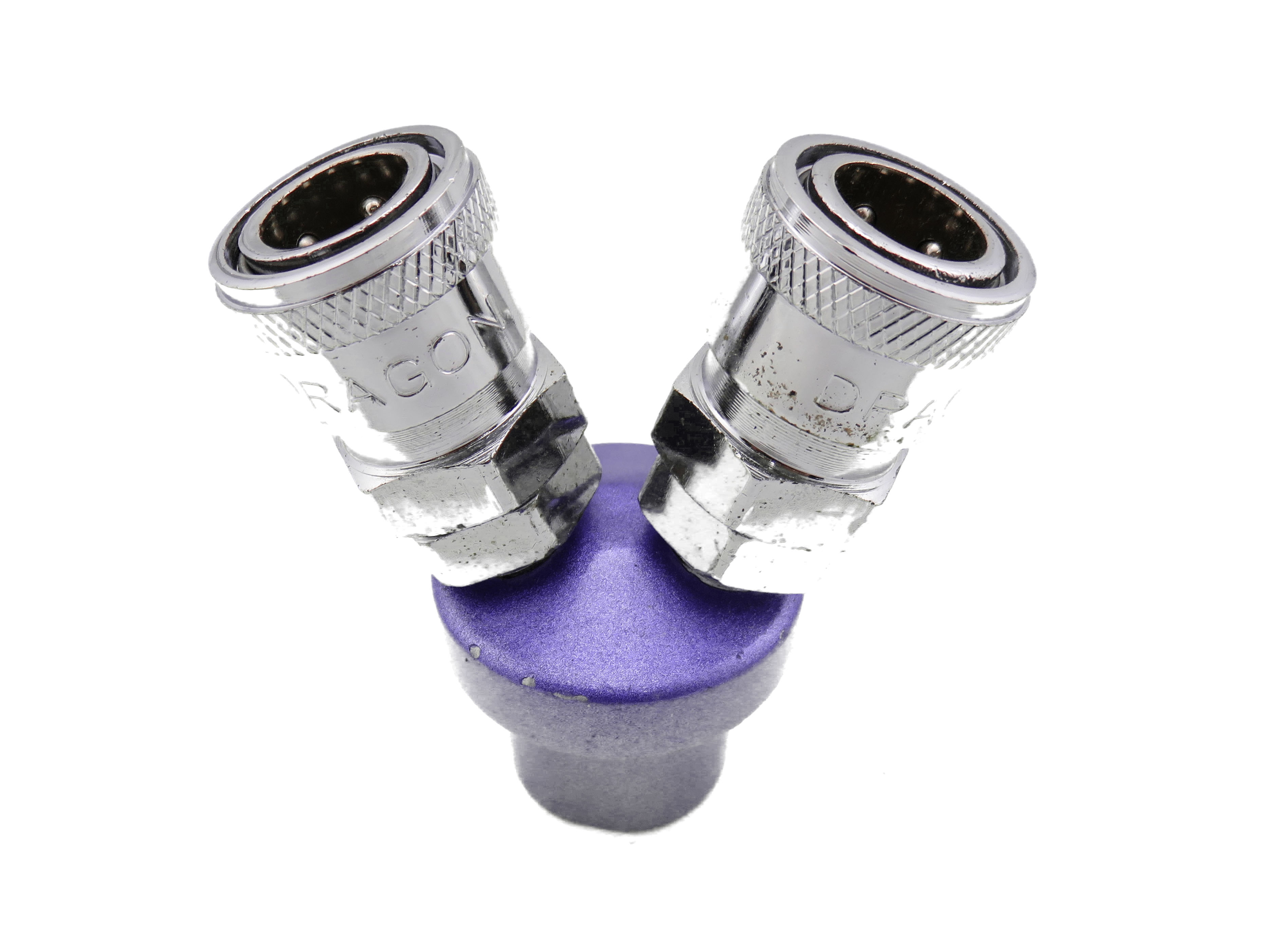 คอปเปอร์หลายทาง ชนิด 2 ทางตัว Y เกลียวของฐานขนาด 2 หุน ยี่ห้อ DRAGON