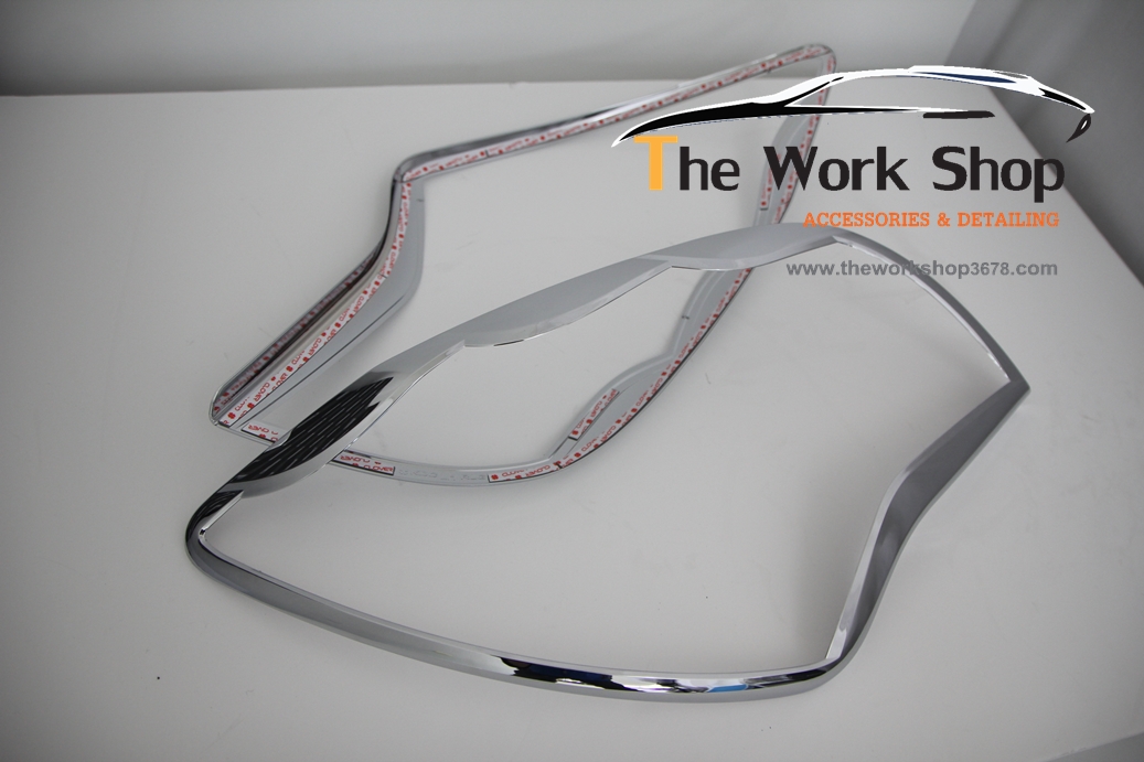 Rear Lamp Garnish / Chrome Rear Lamp Cover for Korando ( โครเมี่ยมแต่งไฟท้าย )