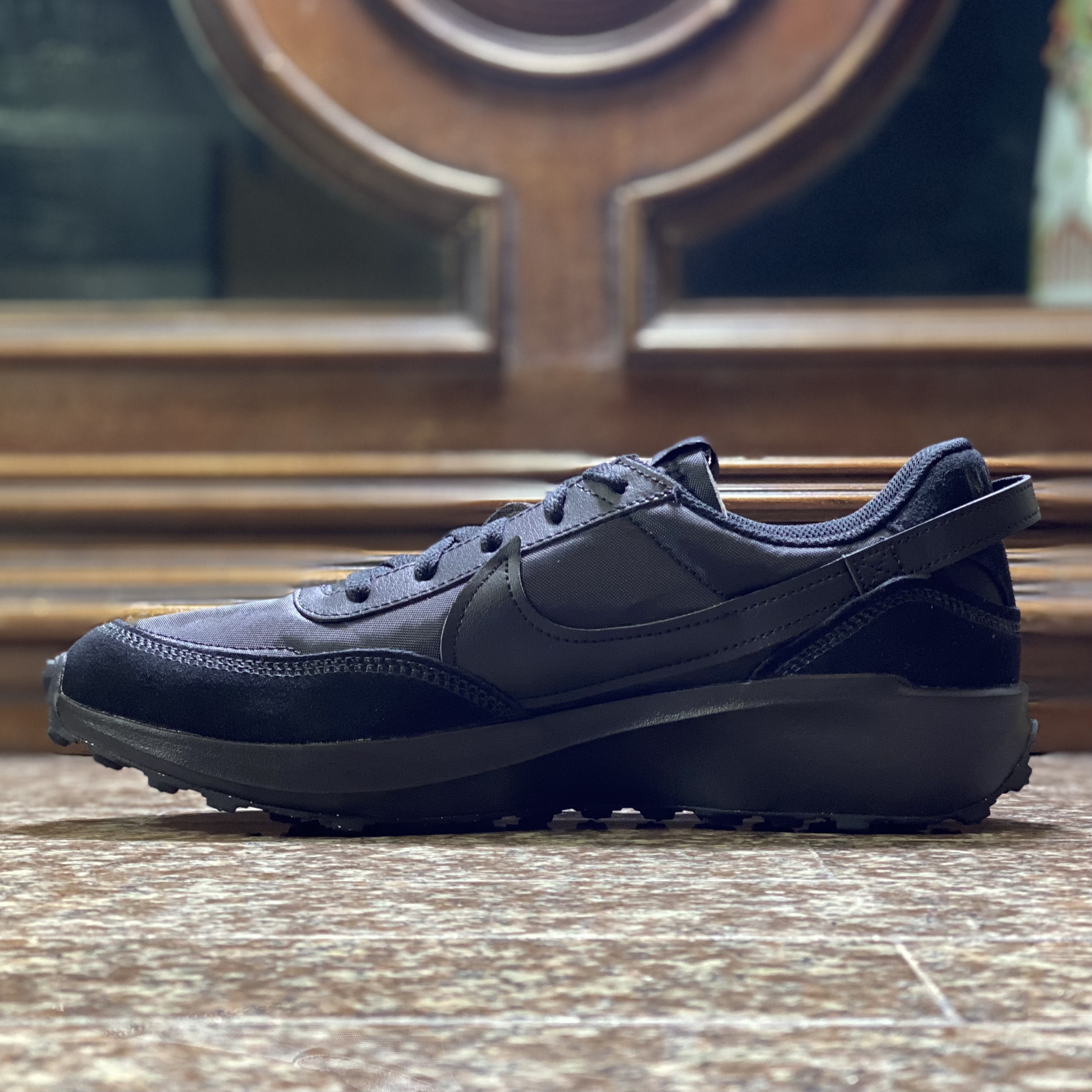 รองเท้า Nike Waffle Debut ‘TripleBlack’ (M8/9.5/10US)