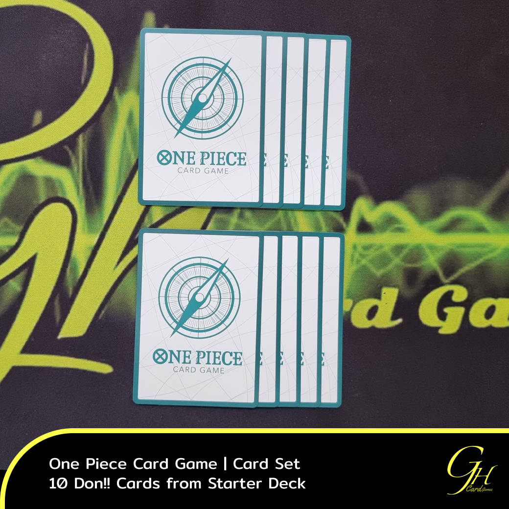 One Piece Card Game [Set-DonCard-001] 10 Don!! Cards from Starter Deck