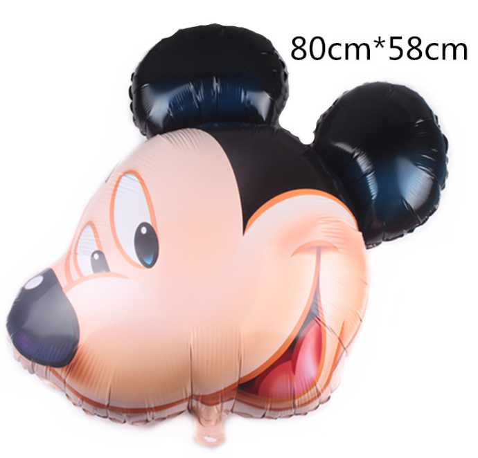 Mickey Foil Balloon /ลูกโป่งหัวมิกกี้(80*58cm)