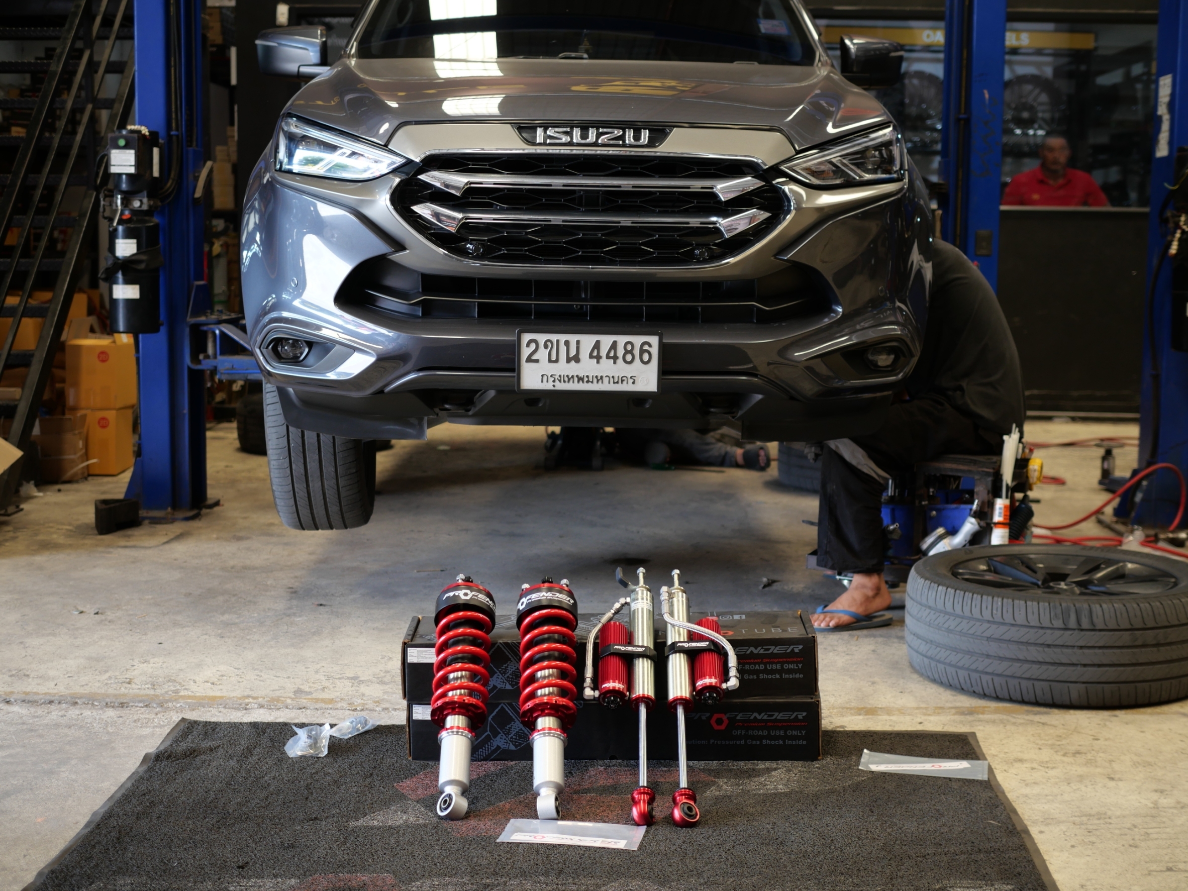 ช่วงล่าง PROFENDER QUEEN SERIES สำหรับ ISUZU MU-Xที่ STEP9