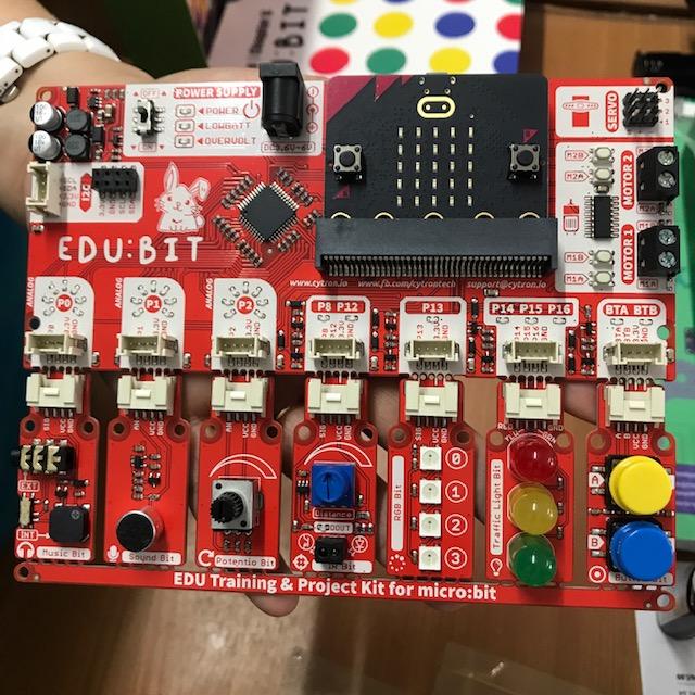 ชุดเรียนรู้ไมโครบิต EDU:BIT Training & Project Kit for micro:bit สำหรับผู้เริ่มต้น EDU:BIT