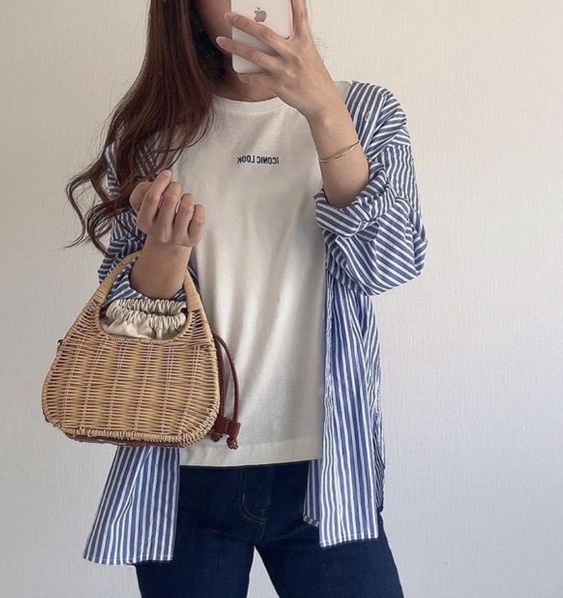 กระเป๋าสะพายข้างผู้หญิง แฟชั่นวัยรุ่นสไตล์เกาหลี สายหนัง ⭐