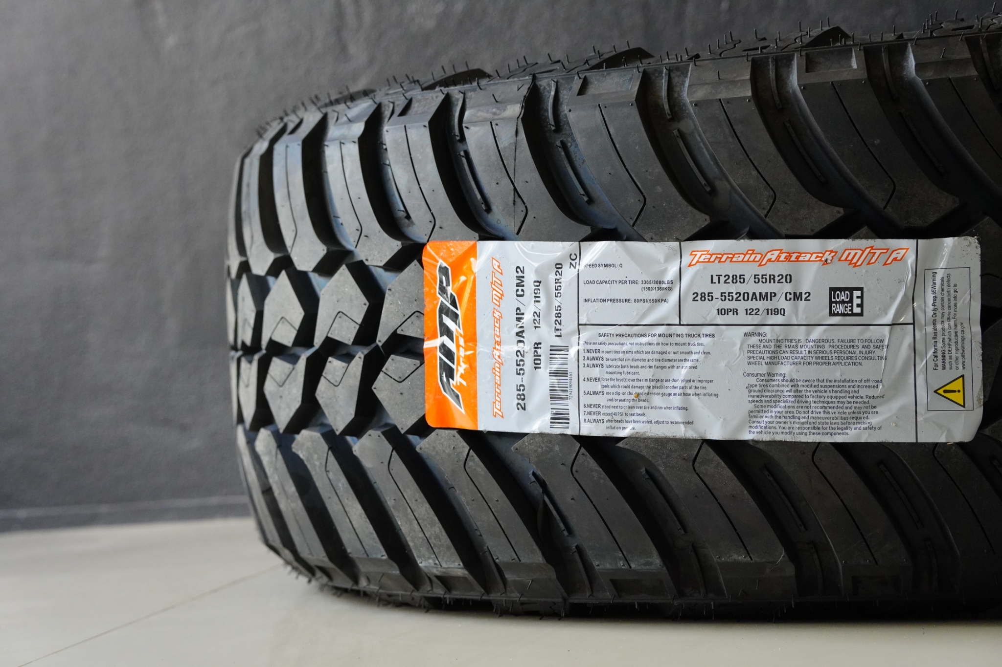 AMP MTA 285/55-20 ราคาถูกที่ STEP9 เท่านั้น