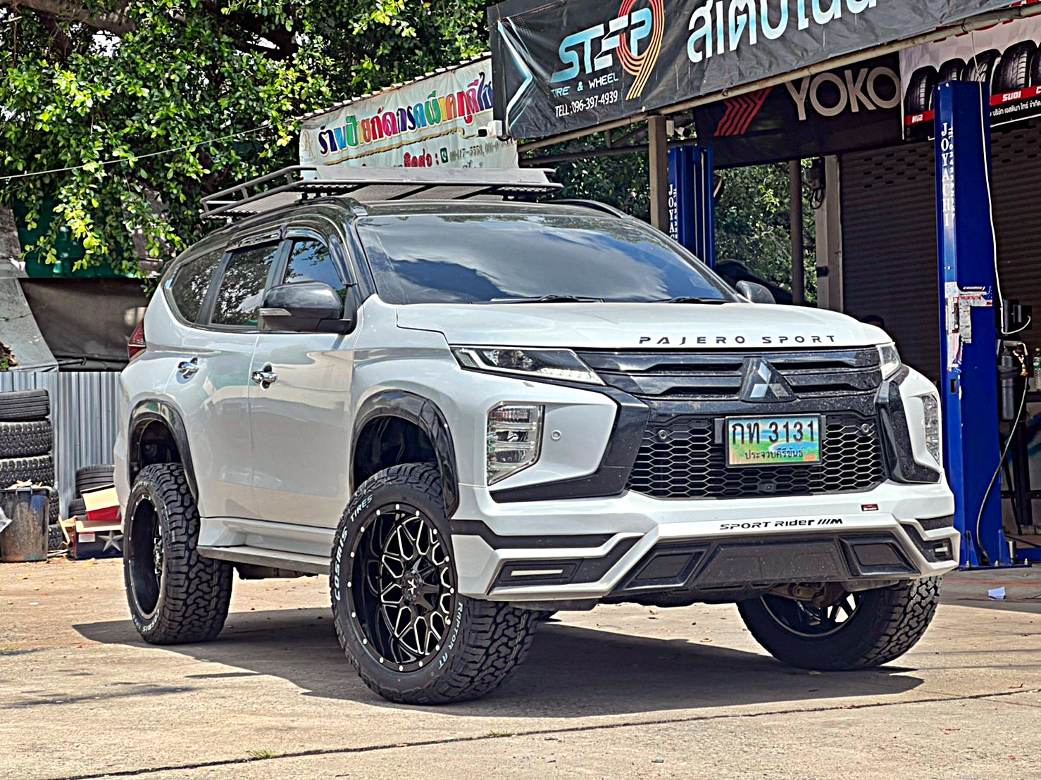 PAJERO_จองคิวจากประจวบ ทำทรงเมกาที่ STEP9