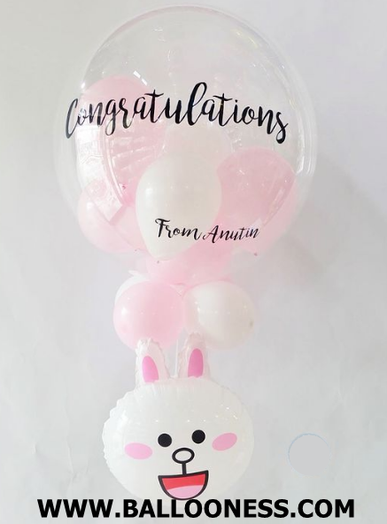 เซทลูกโป่งบับเบิ้ลโคนี่ / Bubble Balloon Cony