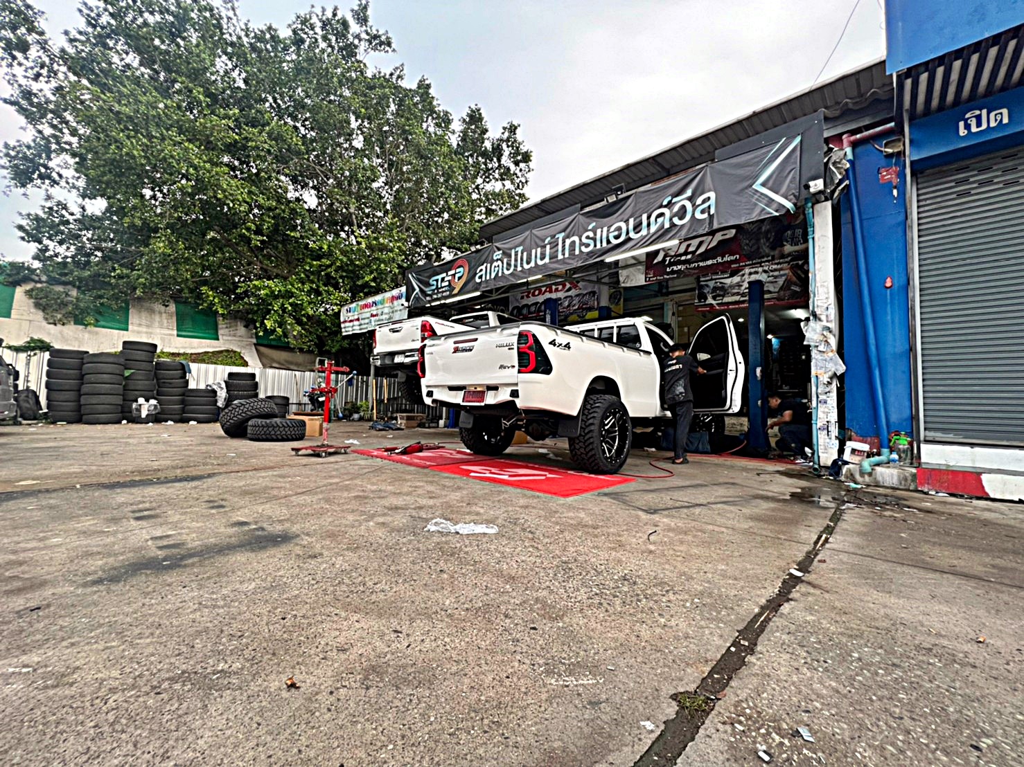 #REVO_หัวเดียว_จองคิวมาจากจันทบุรี ทำทรงเมกาที่ STEP9