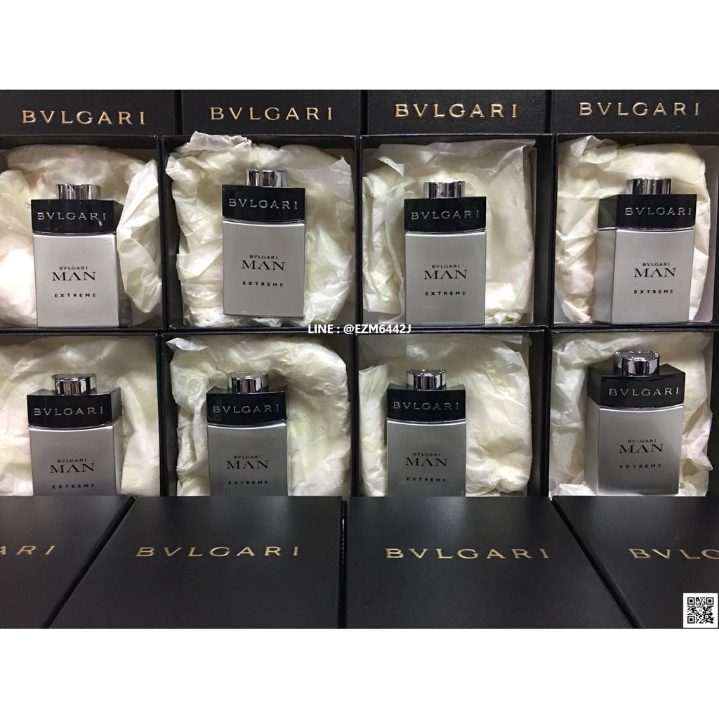 น้ำหอมแท้ BVLGARI MAN EXTREME EAU DE TOILETTE 15 ML ของใหม่ กล่องสวยงาม เหมือนกับห้าง