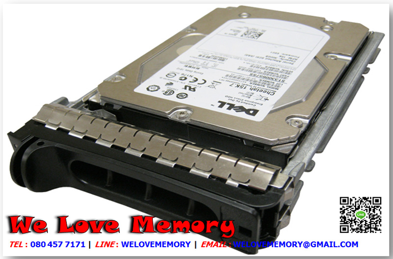 02R3X [ขาย จำหน่าย ราคา] DELL 600GB 3.5" SAS 15K 6Gb/s HS HDD