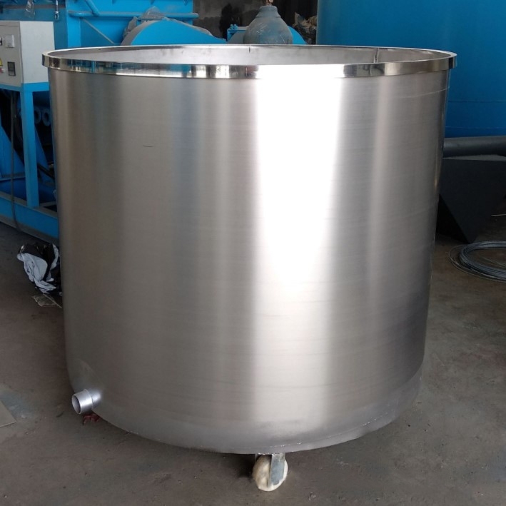 🌈ถังสแตนเลส เกรด 304 สำหรับผสมโดยเฉพาะ มีฝาปิด มีล้อเลื่อน มีก๊อกสำหรับถ่ายของเหลว (50L-300L) หม้อสแตนเลส MMT