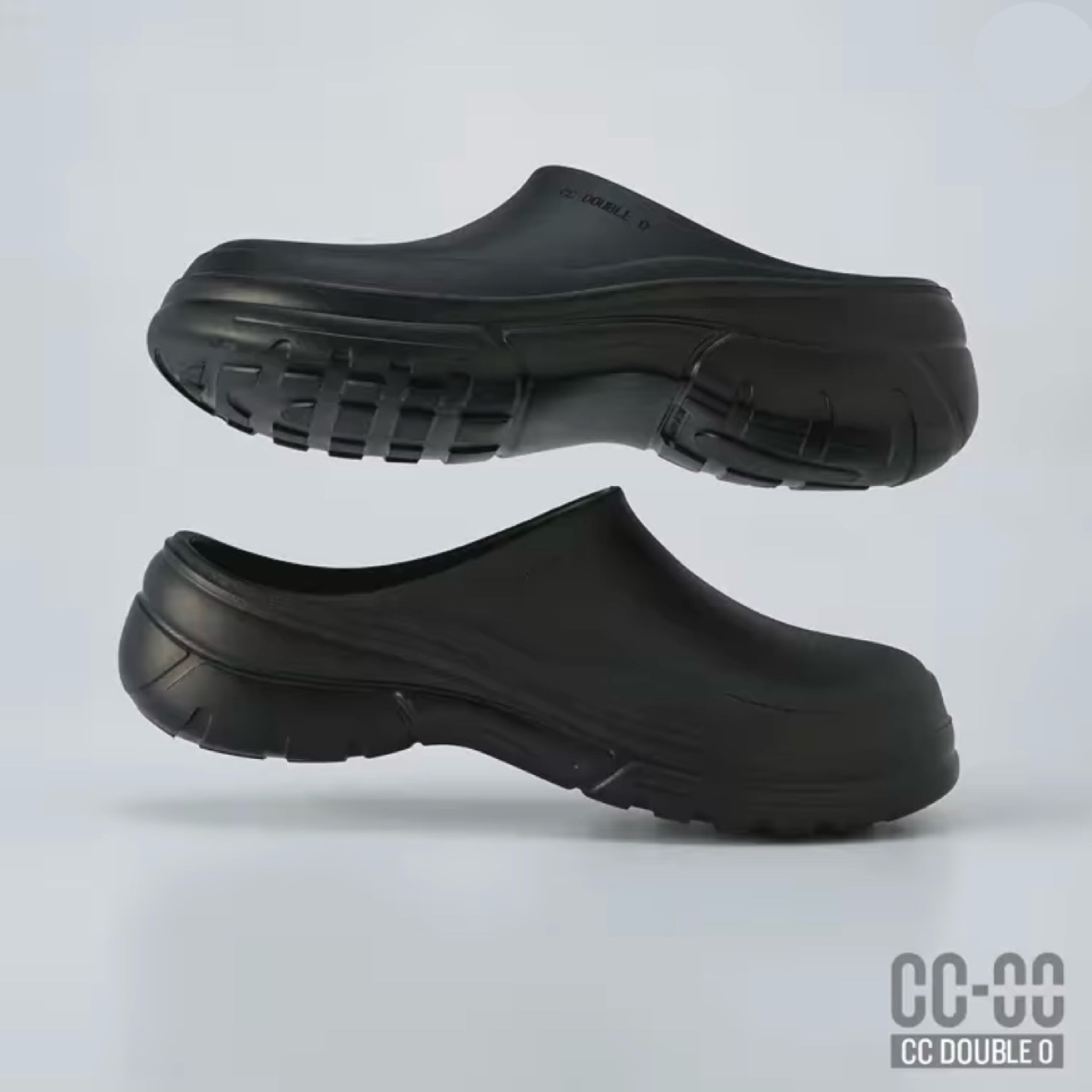 รองเท้า CC Double O Clog Slide ‘TripleBlack’ (M39/40)