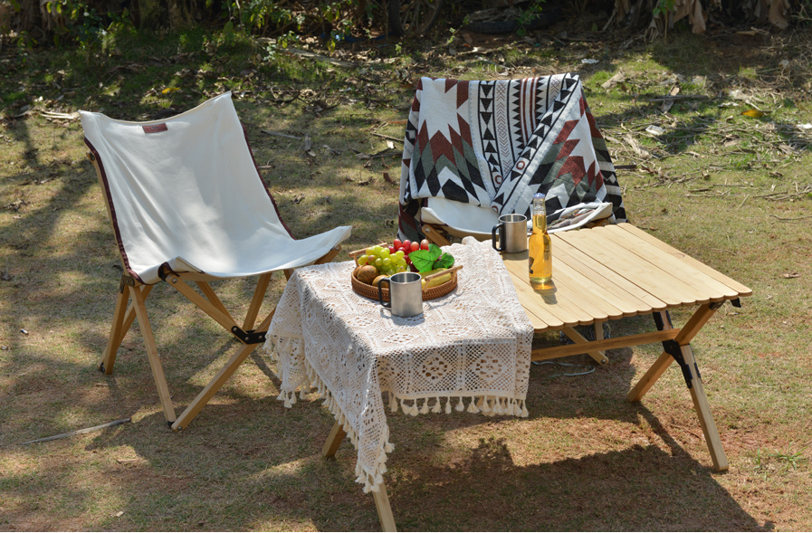 เก้าอี้ผ้าใบไม้ไผ่ WILDLAND BY MaxX EQUIP