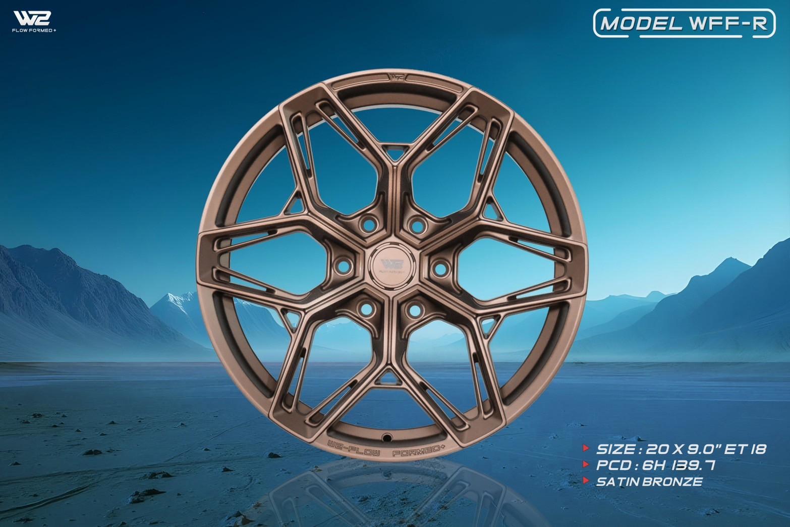 ล้อแท้ W2 ขอบ20 ล้อ FLOWFORMING SATIN BRONZE ราคาถูกที่สุดที่ STEP9