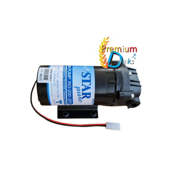 ปั๊มอัดไส้เมมเบรน 200GPD ยี่ห้อStar Pure