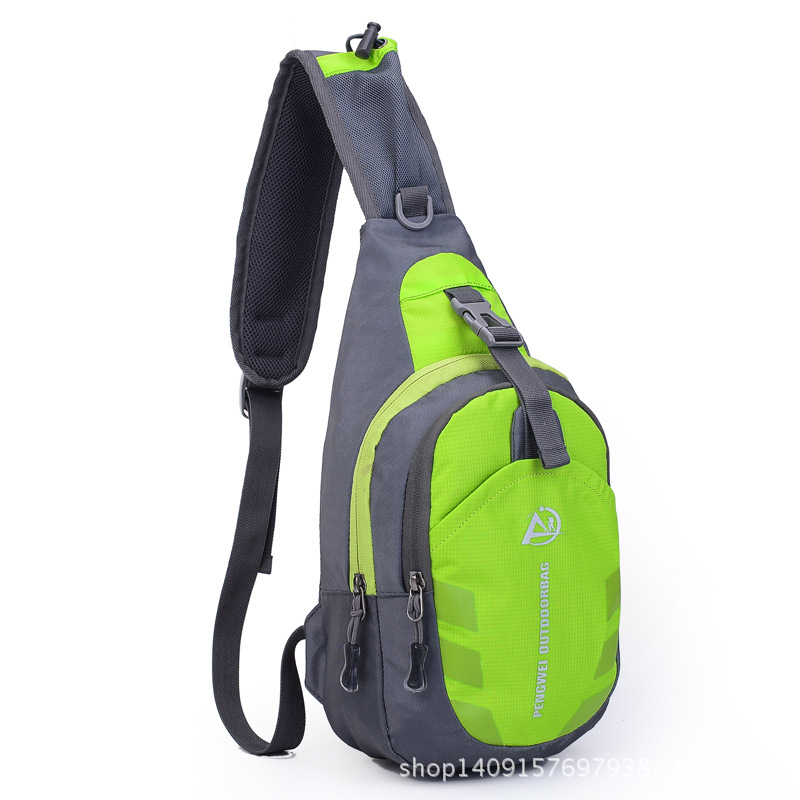 กระเป๋าจักรยานพาดไหล่ รุ่น Aomingge 01 ซิปสีเหลือง