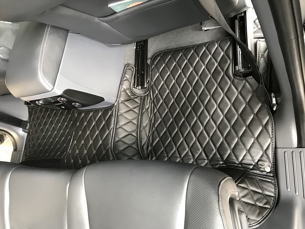 พรมปูพื้นรถยนต์ 6D FORD NEXT GEN EVEREST 2022 พรม6D QJ VIP หนาพิเศษ เต็มคัน