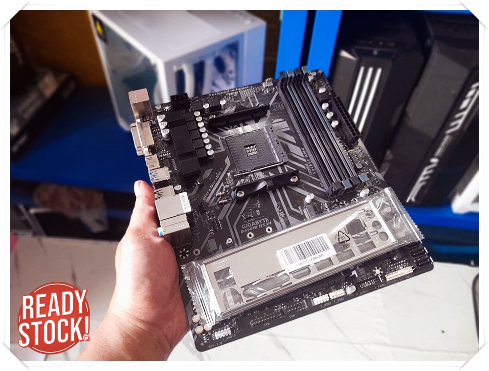 (* มือ2) MAINBOARD (เมนบอร์ด) B450/B450M