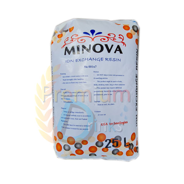สารกรองเรซิ่น ยี่ห้อ MINOVA 25ลิตร