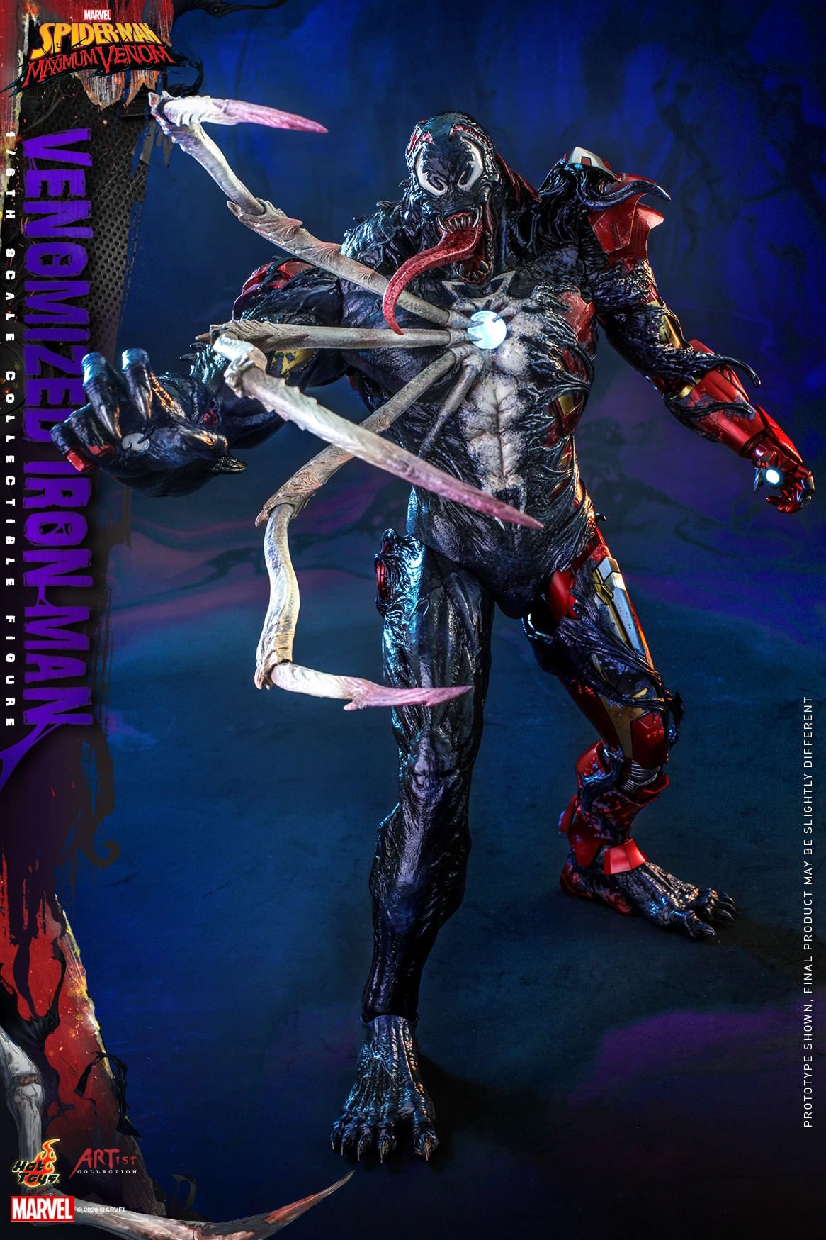 HOT TOYS AC 4 SPIDER-MAN : MAXIMUM VENOM – VENOMIZED IRON MAN