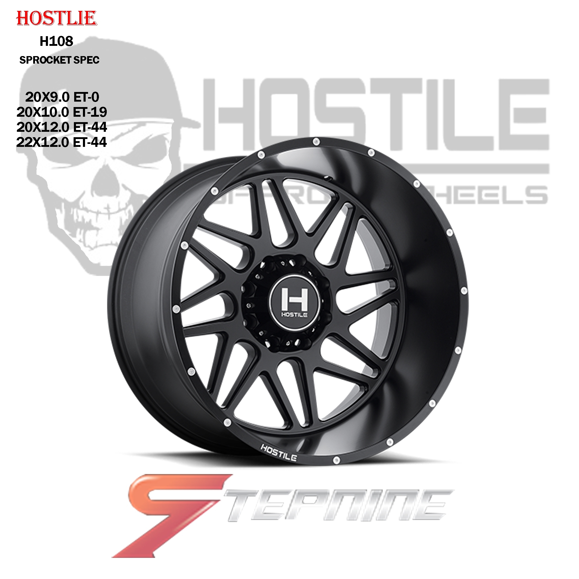 HOSTILE H108 ทุกสเป็ค ที่STEP9