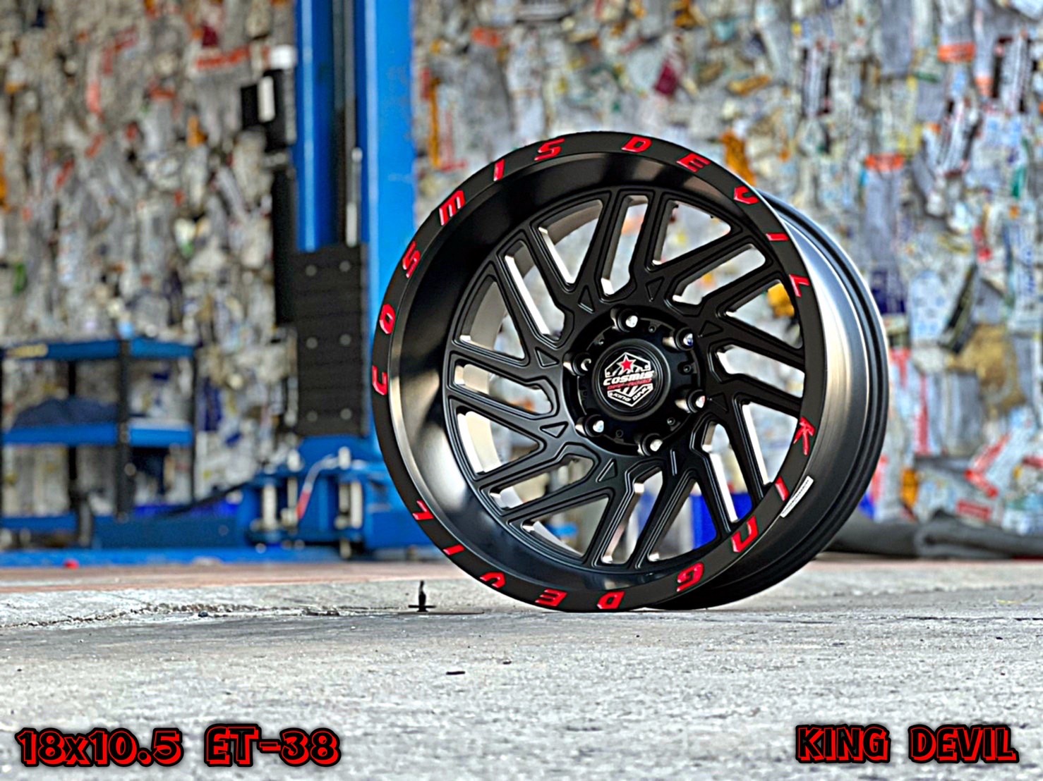 COSMIS KING DEVIL ขอบ18 ล้อเบา