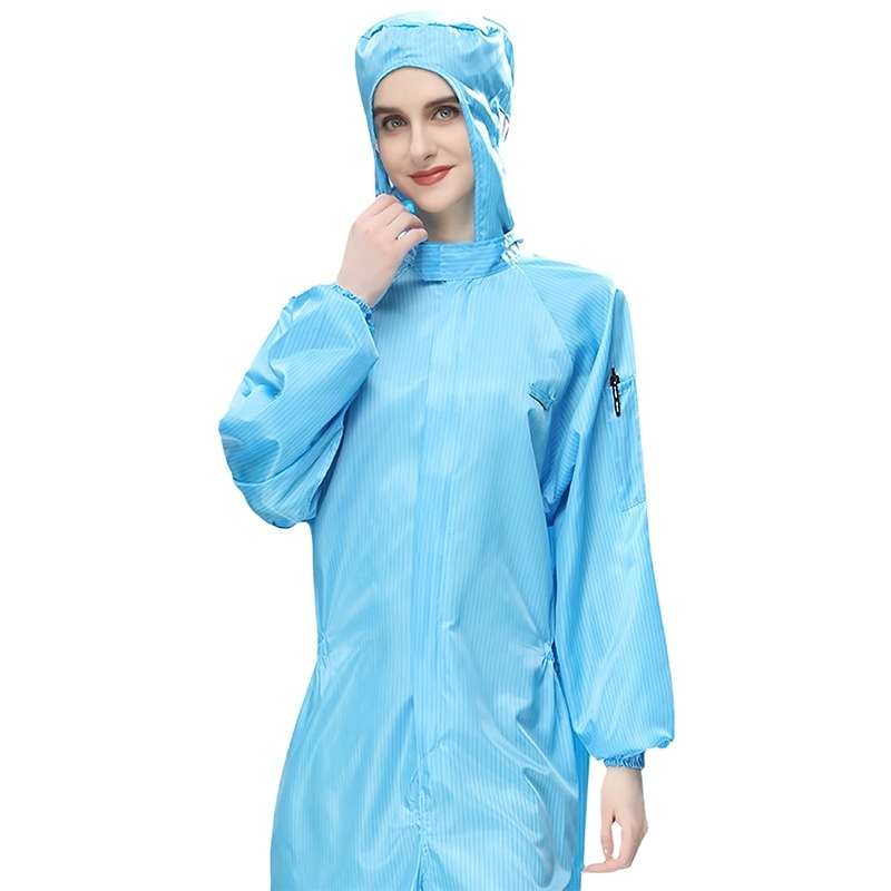 ชุดหมีป้องกันไฟฟ้าสถิตสำหรับโรงงาน ชุดโรงงาน 👷♀️👷♂️ BRT-011