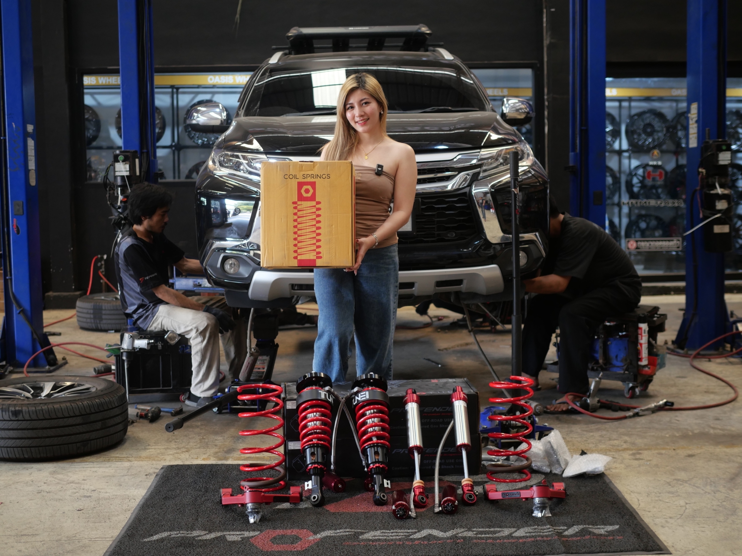 ชุดดีที่สุดใส่ PAJERO TUNE SERIES ใหญ่สุดในตลาด ที่ STEP9