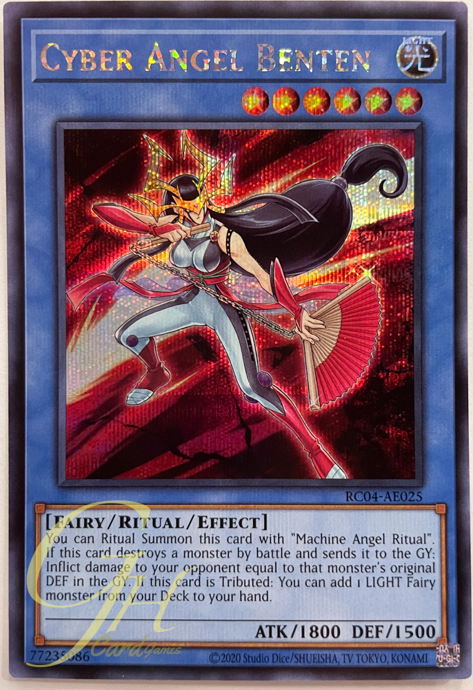Yugioh [RC04-AE025] Cyber Angel Benten (Secret Rare)