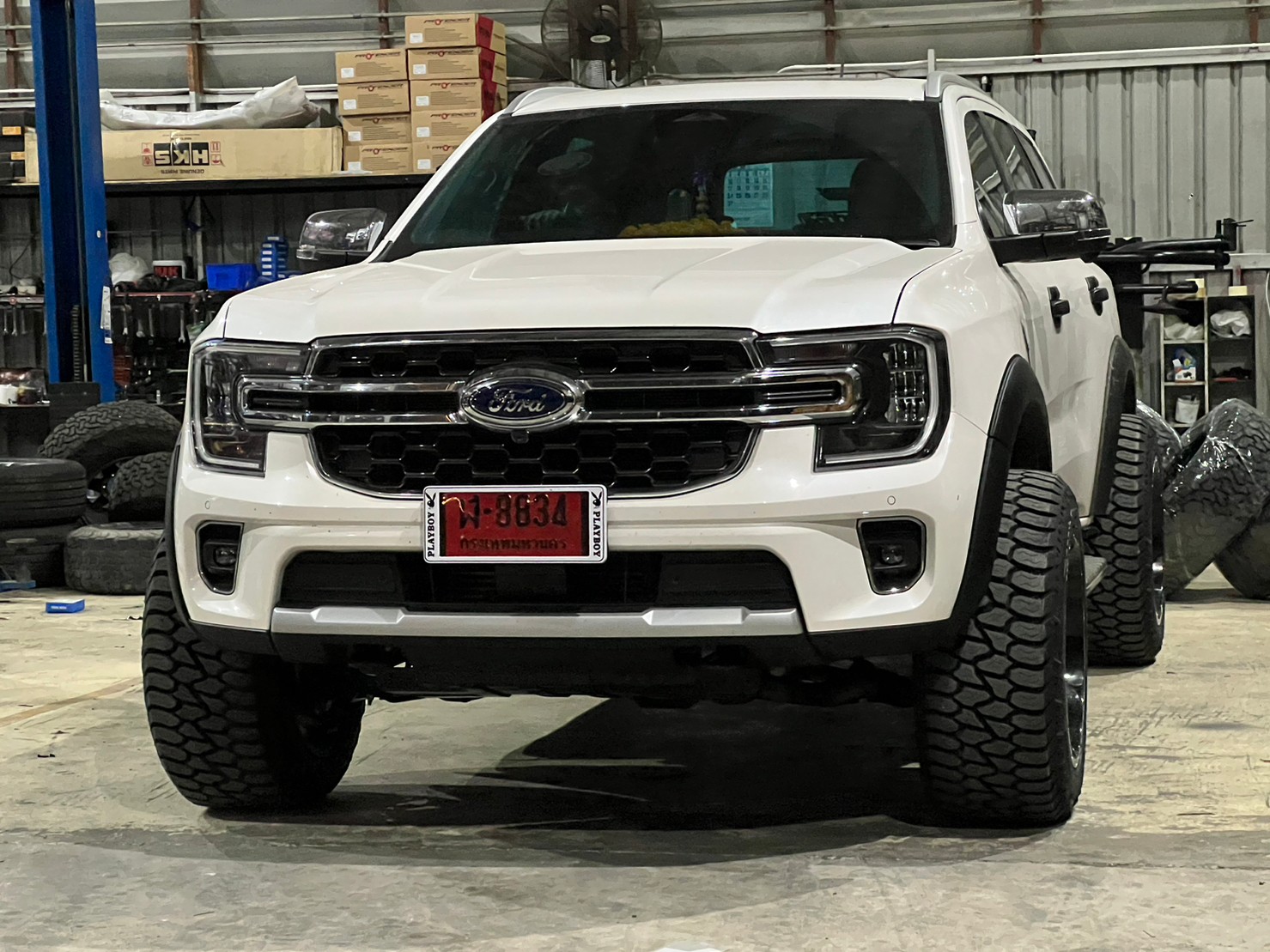 FORD EVEREST NEXTGEN ชุมพร แต่งทรงเมกาที่ STEP9