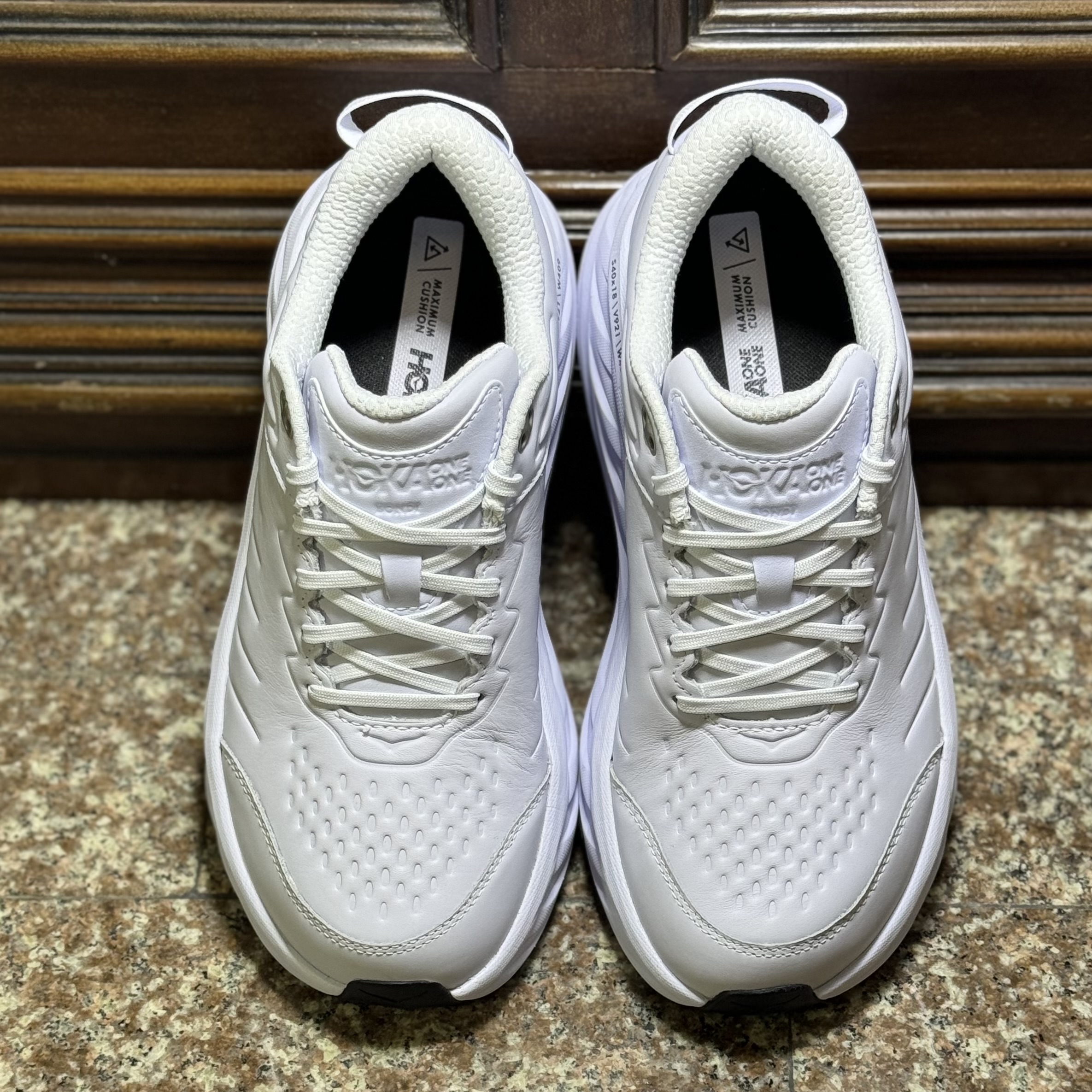 รองเท้า HOKA Bondi SR ‘TripleWhite’ (M10.5US)