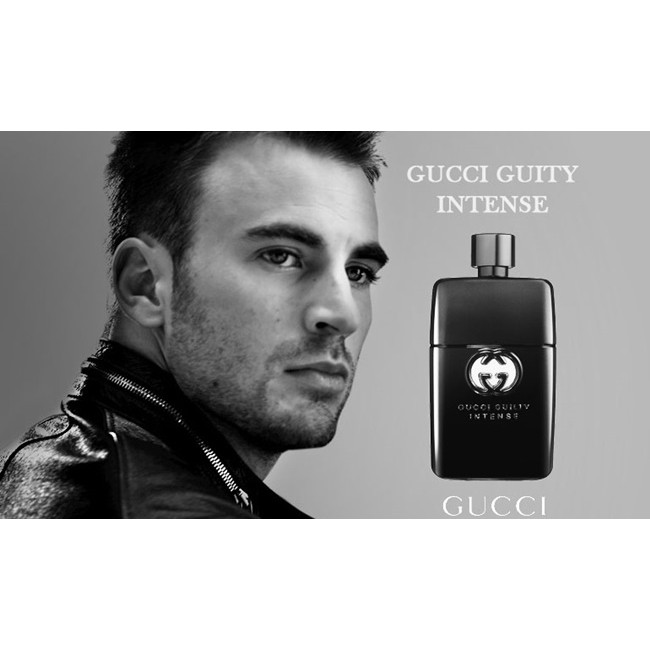 น้ำหอมแท้ GUCCI GUILTY INTENSE POUR HOMME FOR MEN EAU DE TOILETTE SPRAY 90 ML ของใหม่ กล่องซีล เหมือนกับห้าง