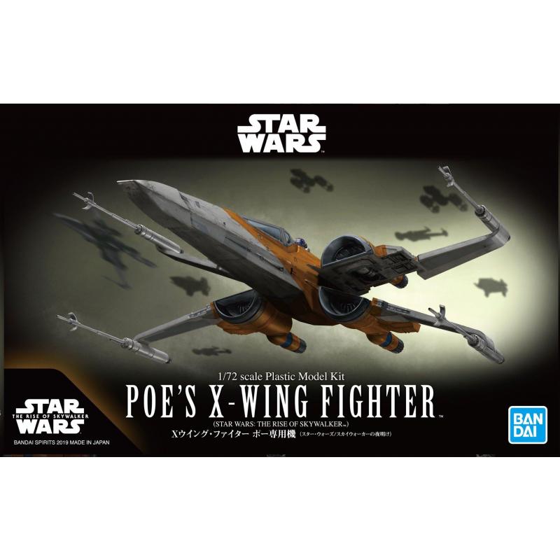 1/72 POE'S X-WING FIGHTER (THE RISE OF SKYWALKER)