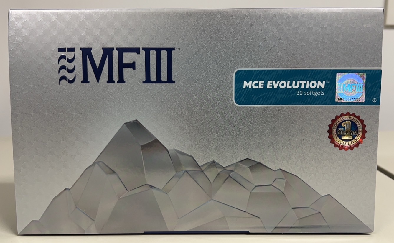 NEW...MF3 VP EVOLUTION Enhanced formulation of Vegetal Placenta Extracts with botanical ingredients for skin rejuvenation, cellular renewal, cardiovascular health, and complete wellness.