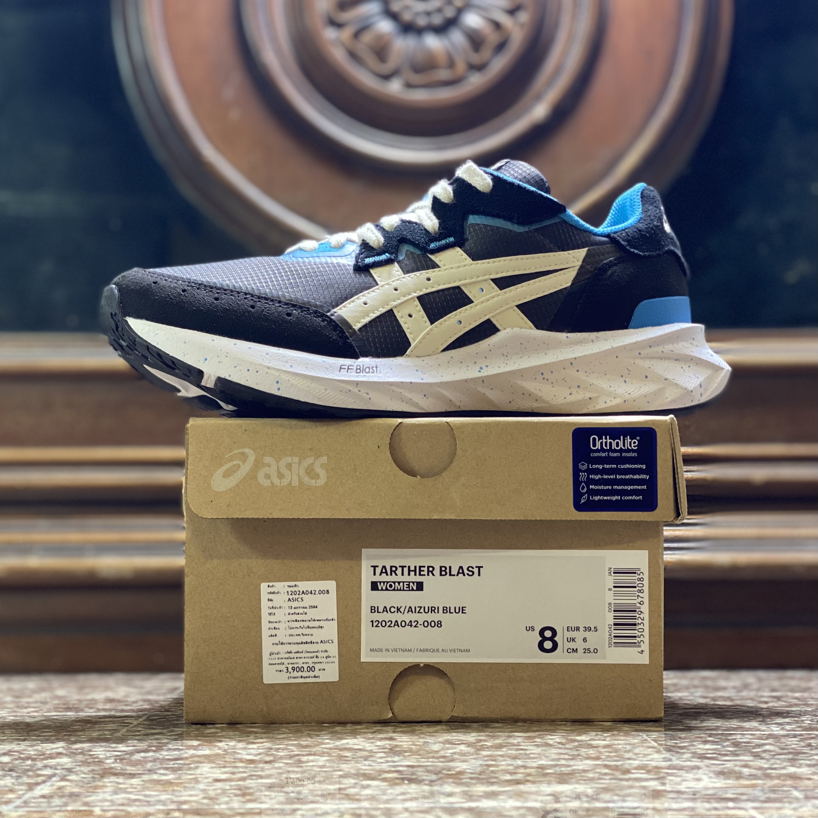 รองเท้า ASICS Tarther Blast ‘Aizuri Blue’ (W6/8US)