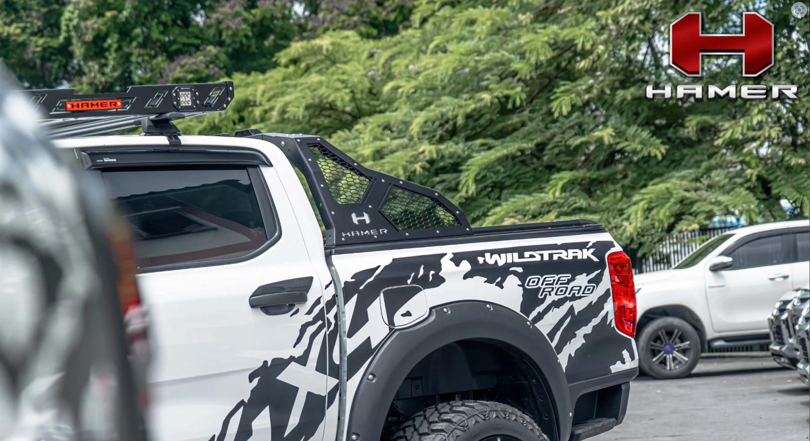 แร็คหลังคา รุ่น SOLAR ของรถ FORD RANGER NEXT GEN 2022+ FOR FORD RANGER NEXT GEN 2022