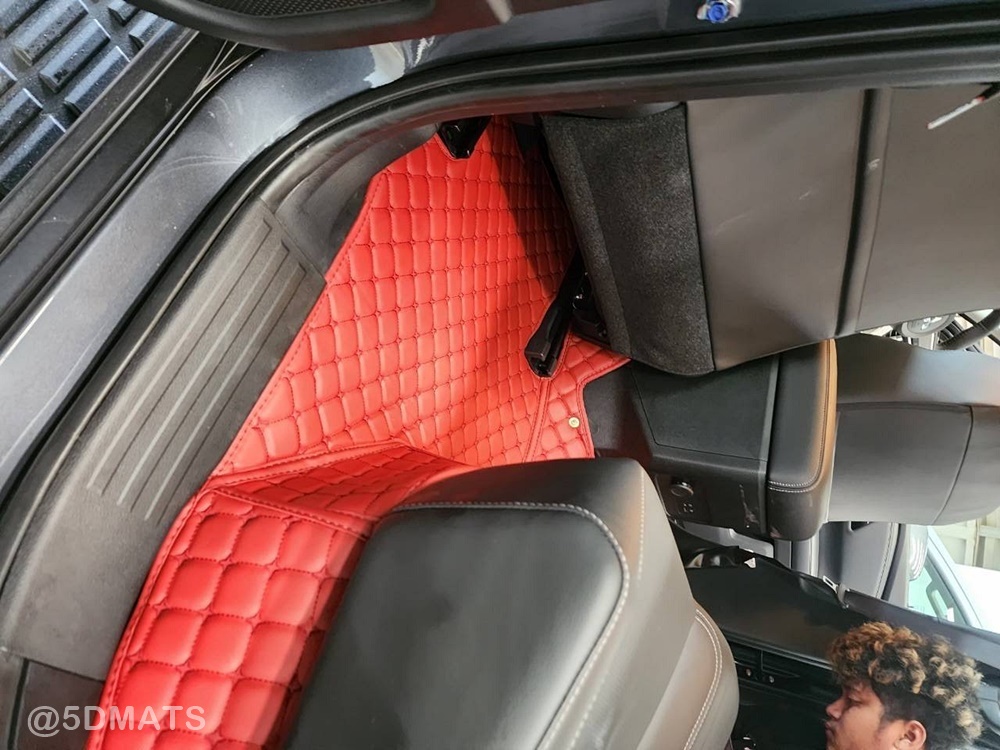 พรมปูพื้นรถยนต์ 6D ALL NEW TRITON 4D 2023 พรม6D ไตรตัน 4ประตู ลายสตาร์ หนาพิเศษ เข้ารูป เต็มคัน