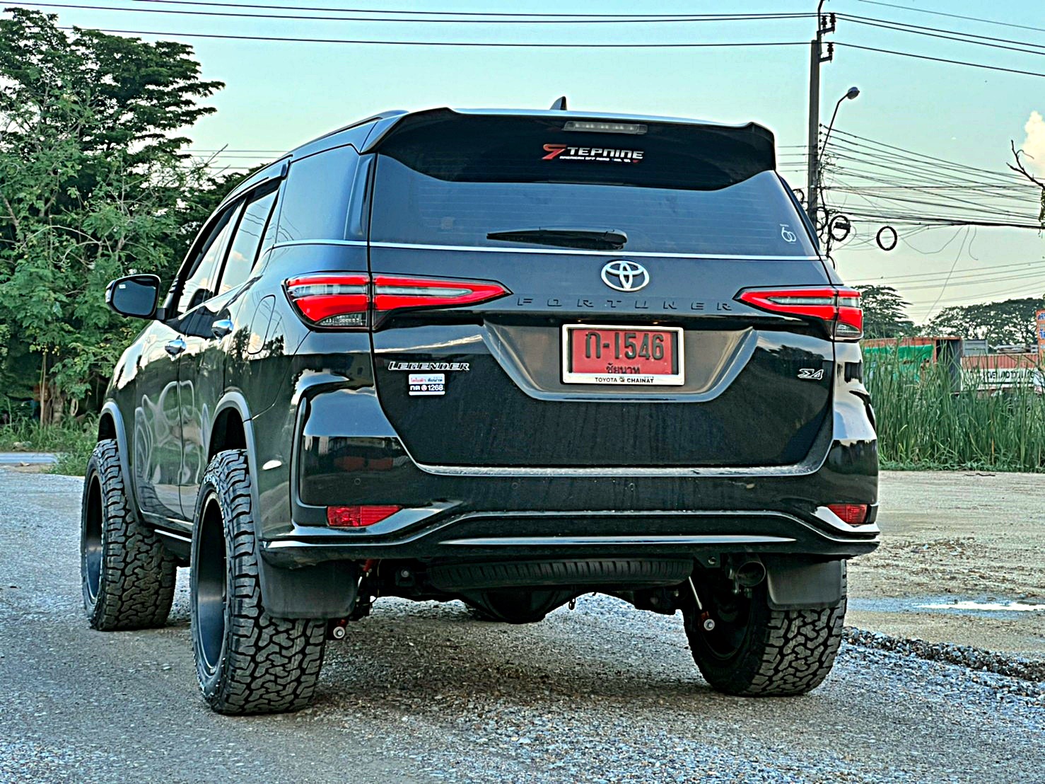 #TOYOTA_LEGENDER_จองคิวจากชัยนาท ไม่ยก ใส่ล้อออฟลบ