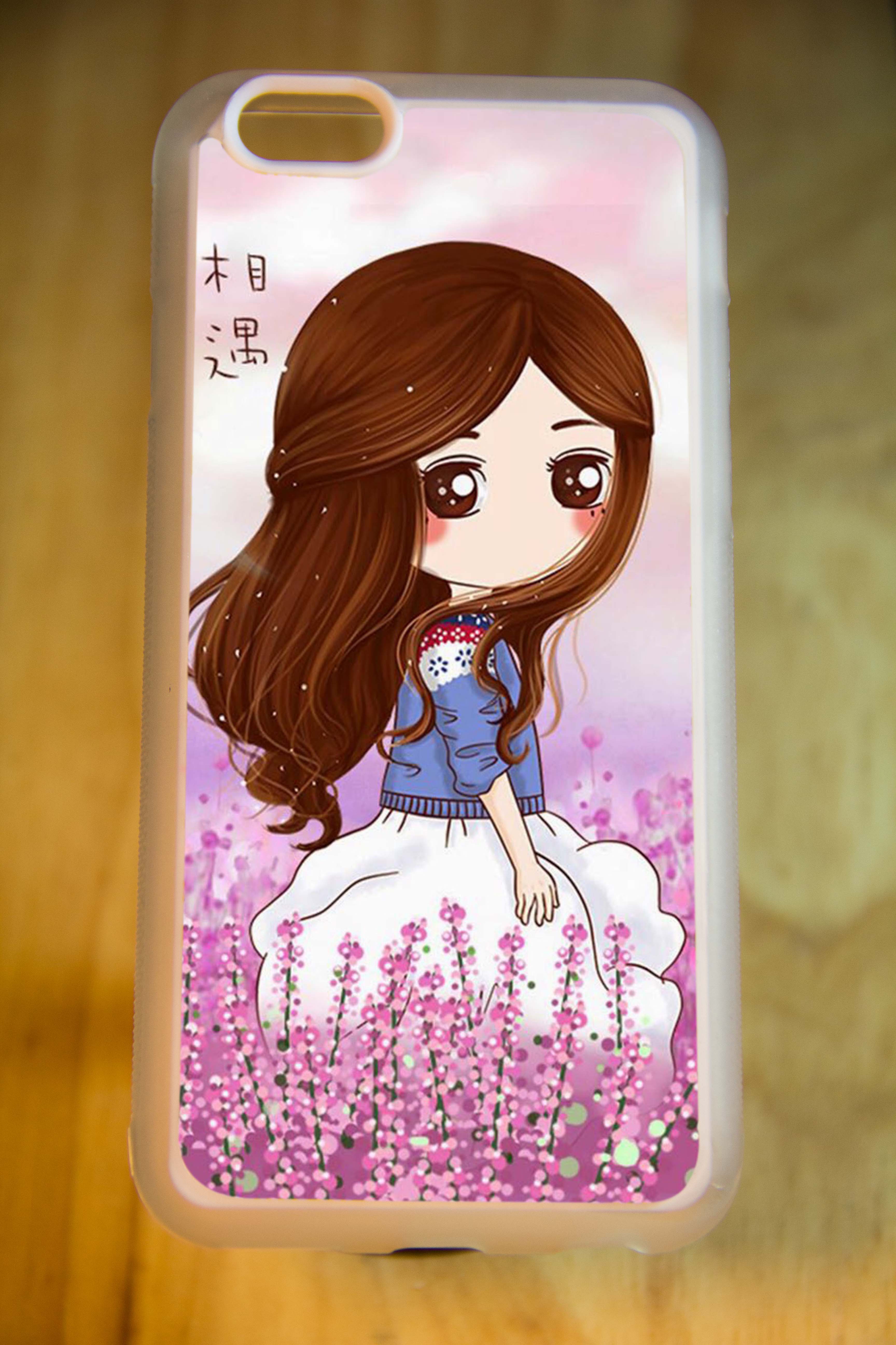 เคสสั่งทำ - ลายการ์ตูน เด็กผู้หญิง น่ารักๆ