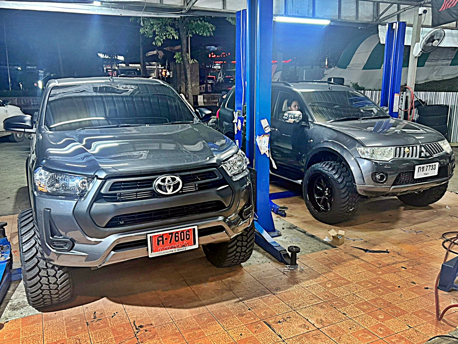 PAJERO_จองคิวจากระนอง ทำทรงเมกาที่ STEP9