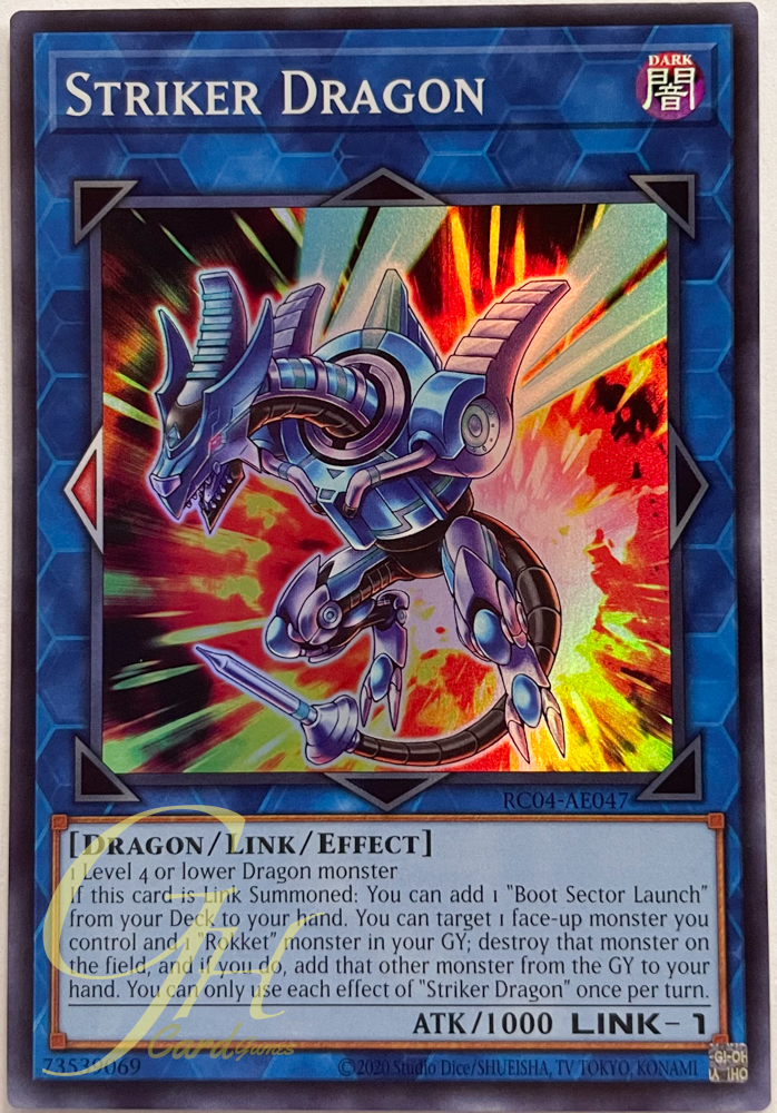 Yugioh [RC04-AE047] Striker Dragon (Super Rare)