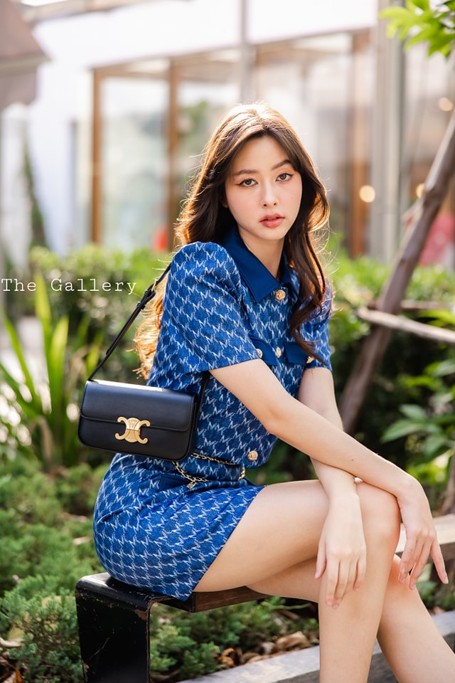 ชุดเซ็ต3ชิ้นเสื้อครอปและกระโปรงพิมส์ลาย เนื้อผ้าพรีเมี่ยม มาพร้อมเข็มขัดโซ่เข้าชุด สวยครบจบในชุดเดียว ห้ามพลาดเลยยย