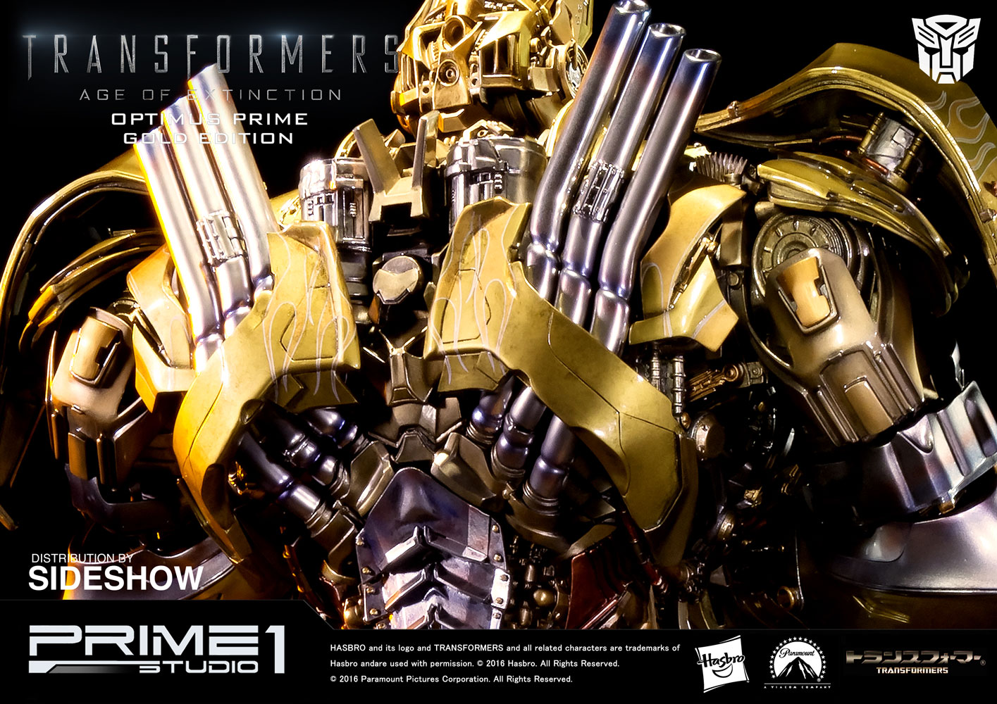 Optimus Prime (Knight Edition) Gold Version