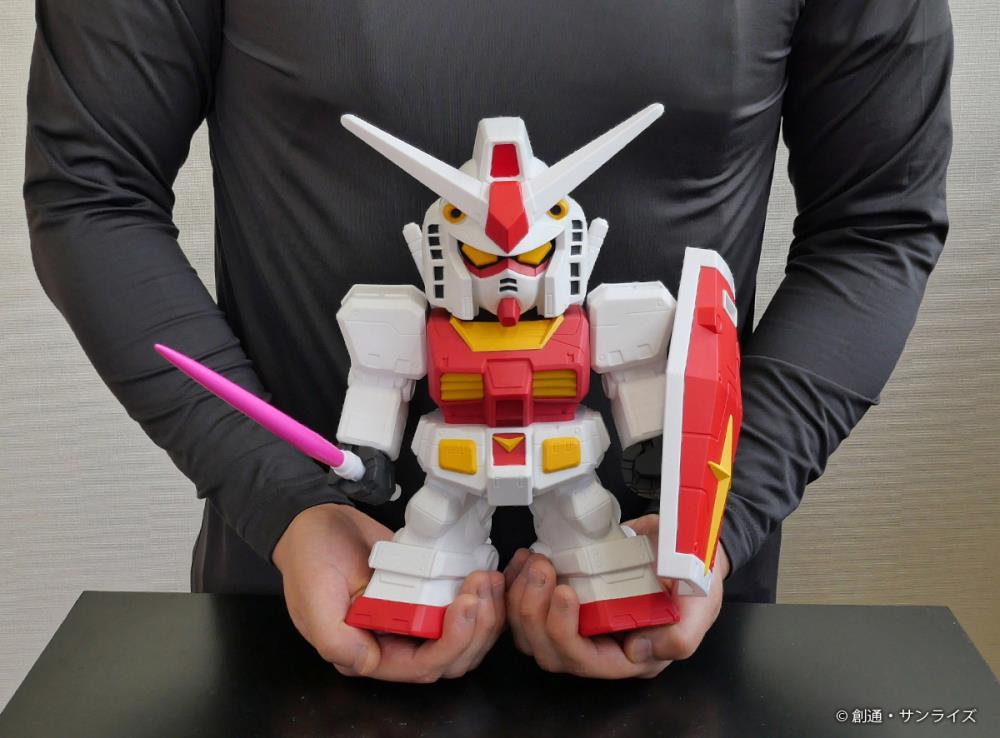 Jambo Soft Vinyl Figure SD RX-78-2 SD Gundam 2P Color Ver. (Completed)